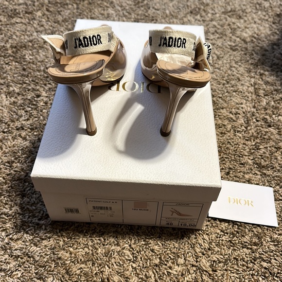 Nude size 40 heel 10,00 Dior heel - Picture 3 of 9